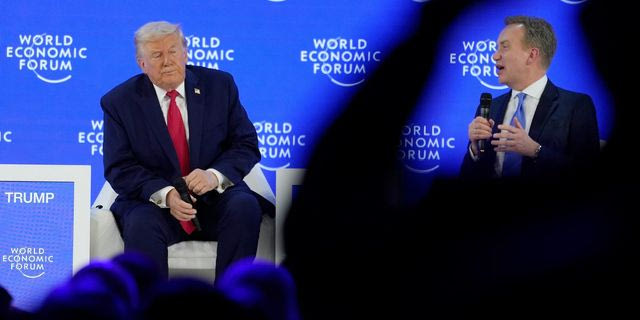 Ο Ντόναλντ Τραμπ στο Νταβός