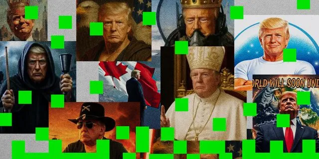 Στιγμιότυπα από αναρτήσεις του Τραμπ στα social media