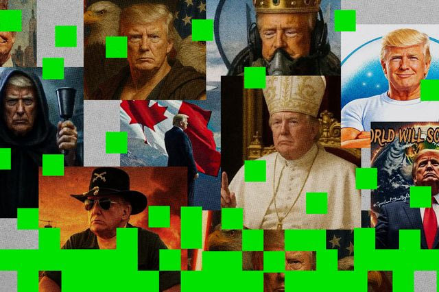 Στιγμιότυπα από αναρτήσεις του Τραμπ στα social media