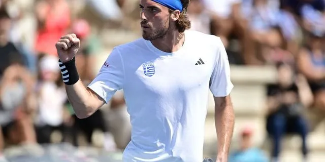 Τσιτσιπάς – Μοτσιζούκι 2-0: Ο Στέφανος έκανε το 2-0 για την Ελλάδα