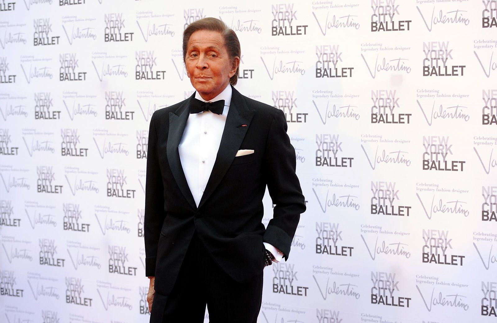 Ο σχεδιαστής μόδας Valentino