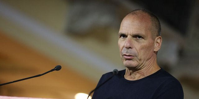 Ο Γιάννης Βαρουφάκης