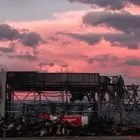 Η επόμενη ημέρα της πυρκαγιάς στην βιομηχανία μπισκότων "Βιολάντα" στα Τρίκαλα