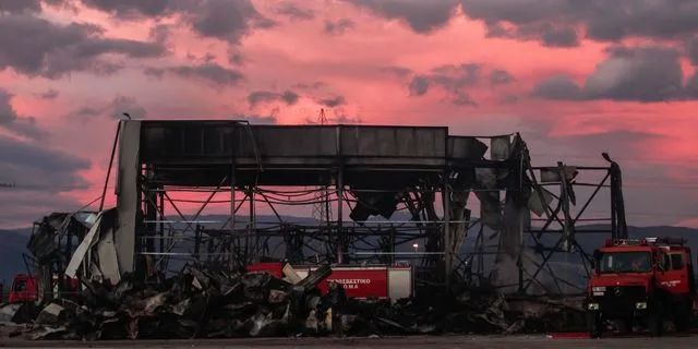 Έκρηξη στο εργοστάσιο "Βιολάντα" στα Τρίκαλα