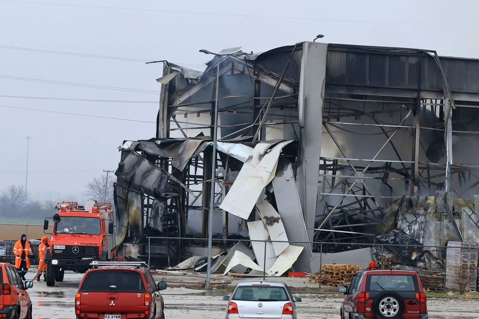 Φονική πυρκαγιά στο εργοστάσιο Βιολάντα