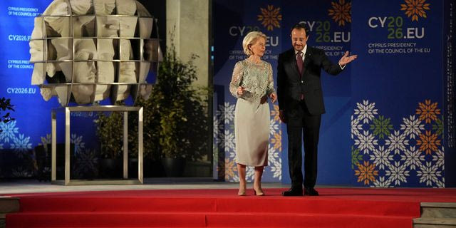 Ούρσουλα φον ντερ Λάιεν και Νίκος Χριστοδουλίδης