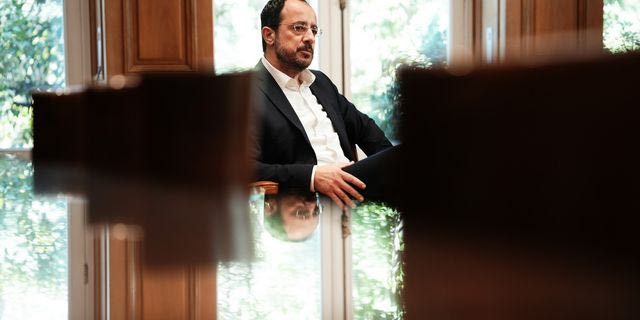 O πρόεδρος της Κυπριακής Δημοκρατίας Νίκος Χριστοδουλίδης,