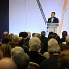 O Αλέξης Τσίπρας στην παρουσίαση της “Ιθάκης” στη Λάρισα