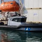 Το σκάφος του Λιμενικού που ενεπλάκη στο ναυάγιο της Χίου