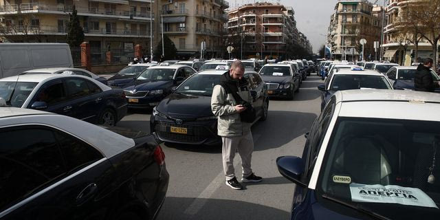 Χωρίς ταξί Τετάρτη και Πέμπτη η Θεσσαλονίκη