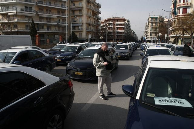 Χωρίς ταξί Τετάρτη και Πέμπτη η Θεσσαλονίκη
