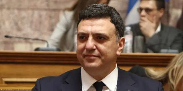 O Υπουργός Ναυτιλίας και Νησιωτικής Πολιτικής Βασίλης Κικίλιας.