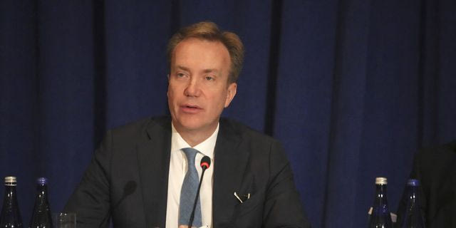 Ο διευθύνον σύμβουλος του Οικονομικού Φόρουμ Μπέργκε Μπρέντε