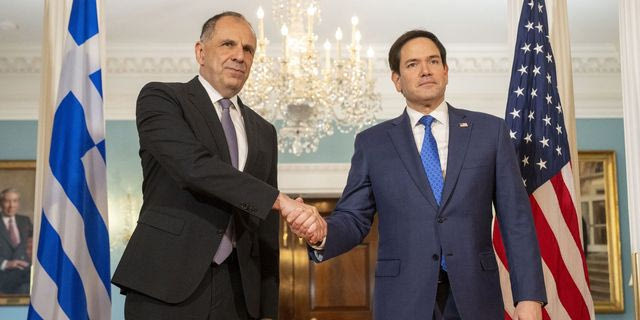 Συνάντηση Γεραπετρίτη – Ρούμπιο: “Στο ανώτατο δυνατό σημείο οι σχέσεις”