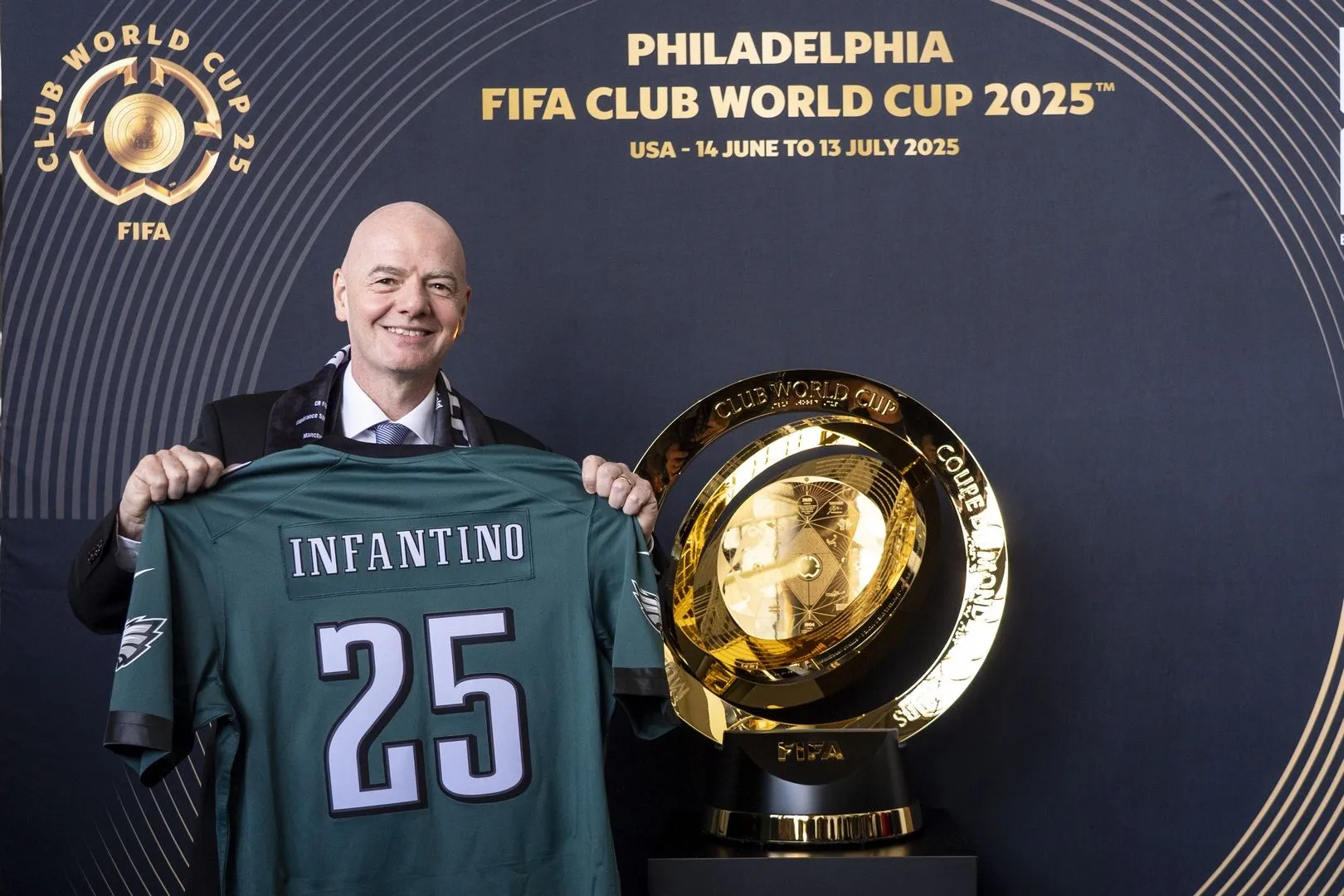 Ο Gianni Infantino "παντρεύοντας" NFL και ποδόσφαιρο εν όψει του Μουντιάλ των ΗΠΑ