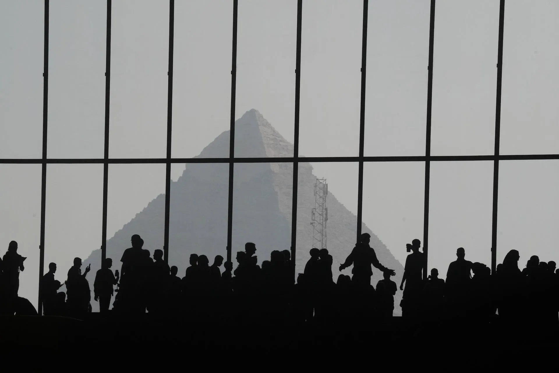 Η θέα στις Πυραμίδες