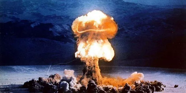 Πυρηνική δοκιμή των ΗΠΑ το 1957.