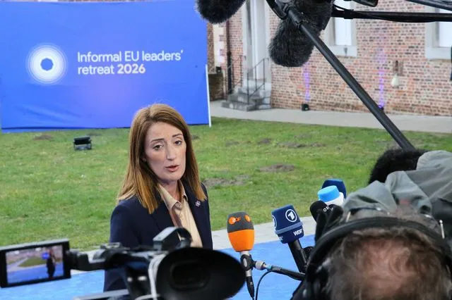 Η Πρόεδρος του Ευρωπαϊκού Συμβουλίου Ρομπέρτα Μέτσολα