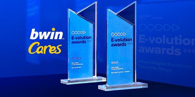 Bwin – Περήφανοι για την διπλή διάκριση του bwincares.gr στα E-volution Awards
