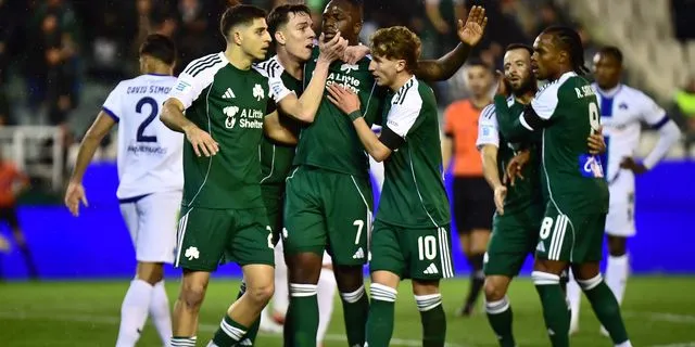 Παναθηναϊκός – Κηφισιά 3-0: Χόρευαν στη βροχή οι πράσινοι, Αντίνο, Τεττέη και Ταμπόρδα “καθάρισαν”