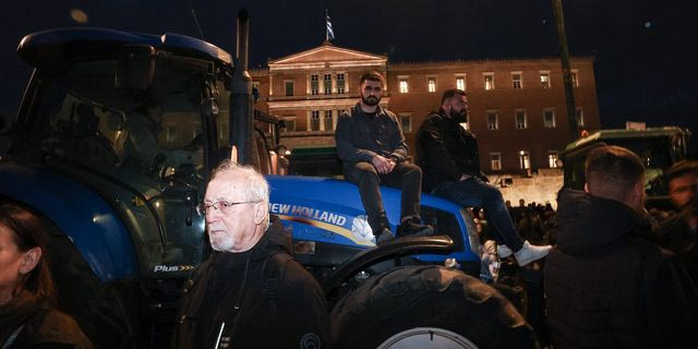 Πανελλαδικό συλλαλητήριο αγροτών στην Αθήνα