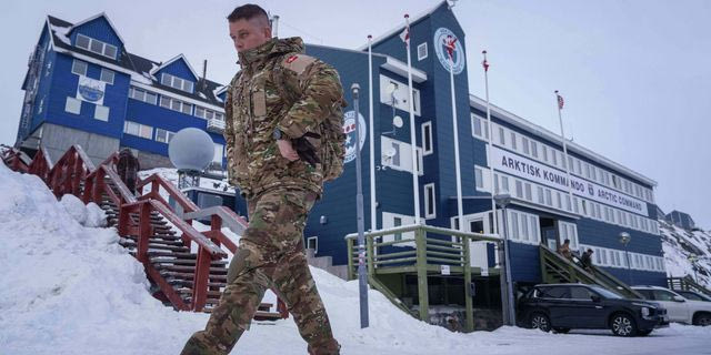 Δανός στρατιώτης στη Γροιλανδία