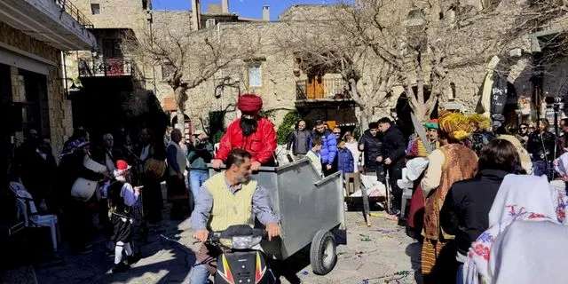 λαϊκό έθιμο του αγά στη Χίο