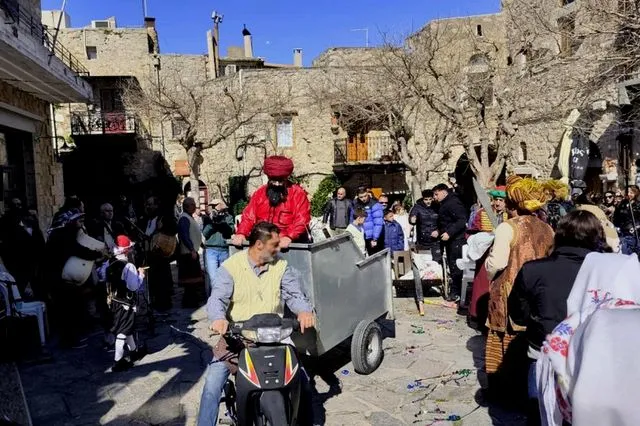 λαϊκό έθιμο του αγά στη Χίο