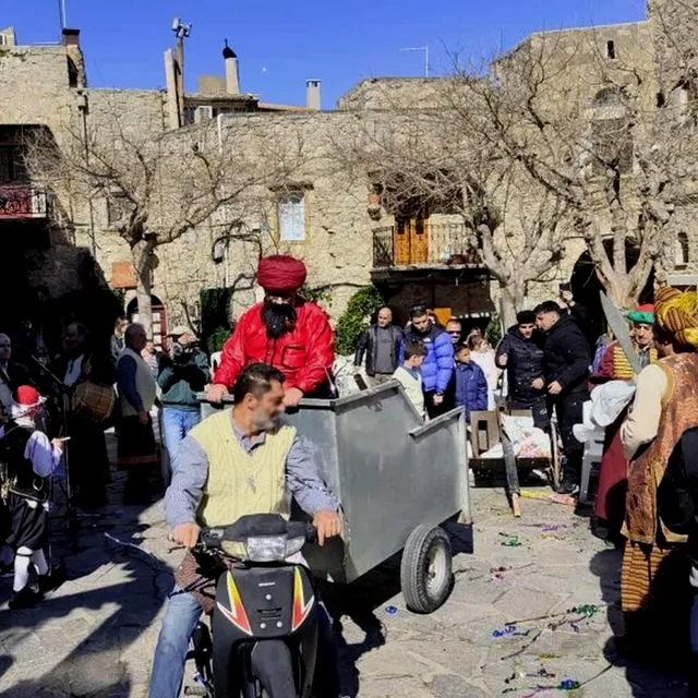 λαϊκό έθιμο του αγά στη Χίο