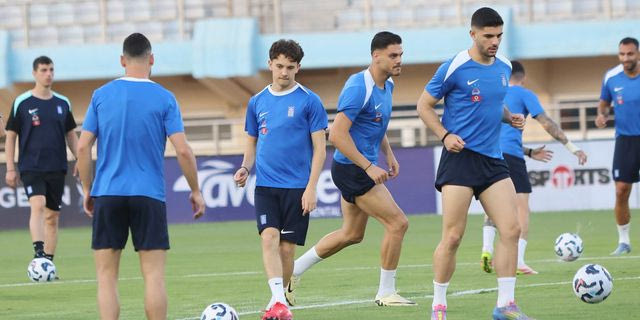 Προπόνηση της Εθνικής