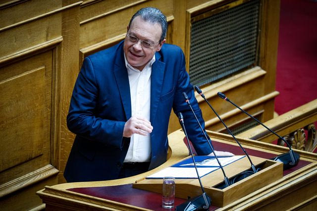 Ο Σωκράτης Φάμελλος στη Βουλή