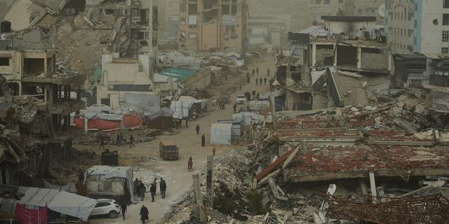 Συντρίμμια στη Γάζα