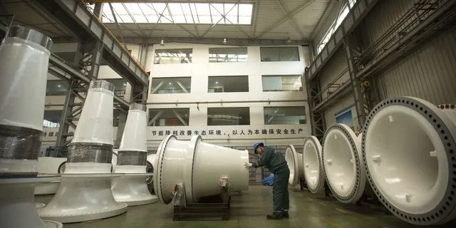 Το εργοστάσιο της Goldwind στο Πεκίνο.