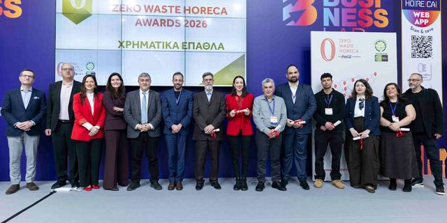 Zero Waste HORECA 2026: “Βατήρας” ανθεκτικότητας για 3.200 επιχειρήσεις στον κλάδο Φιλοξενίας και Εστίασης