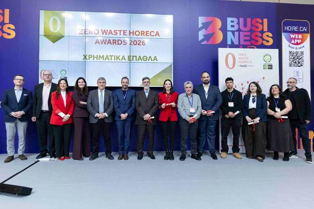 Zero Waste HORECA 2026: “Βατήρας” ανθεκτικότητας για 3.200 επιχειρήσεις στον κλάδο Φιλοξενίας και Εστίασης