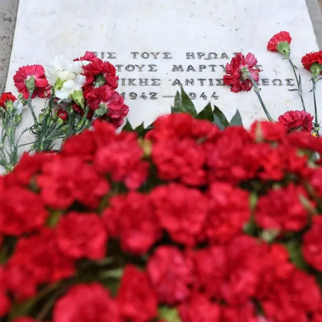 Mνημείο στο χώρο του Σκοπευτηρίου Καισαριανής