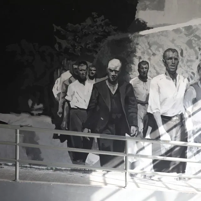 Σχολή Καλών Τεχνών: Τοιχογραφία προς τιμήν των 200 της Καισαριανής