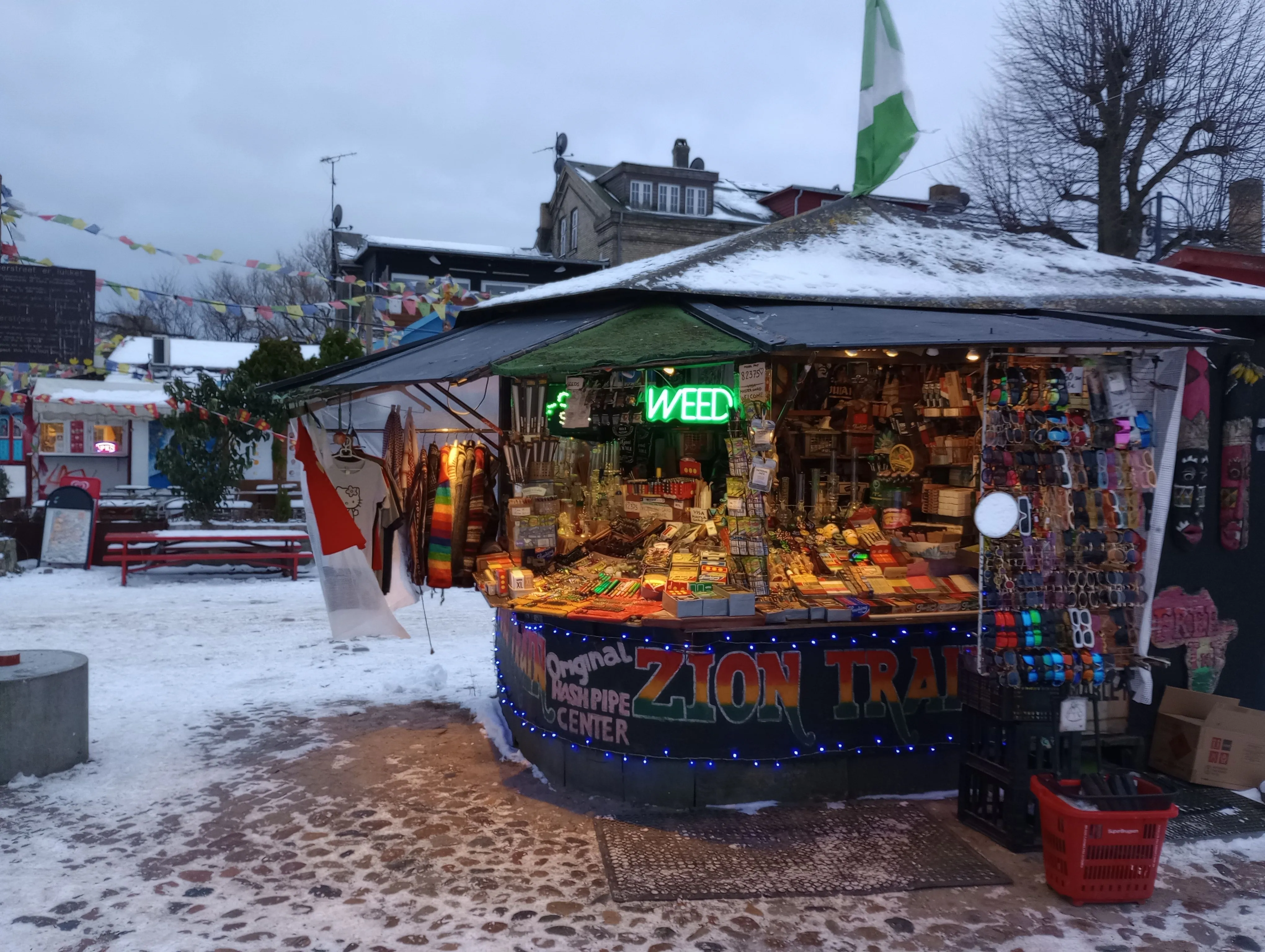 Υπαίθριο κατάστημα στην Κριστιάνια