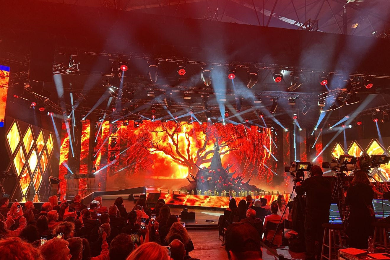 Eurovision 2026: Η Κλαυδία “άναψε φωτιές” στη σκηνή του Α’ ημιτελικού