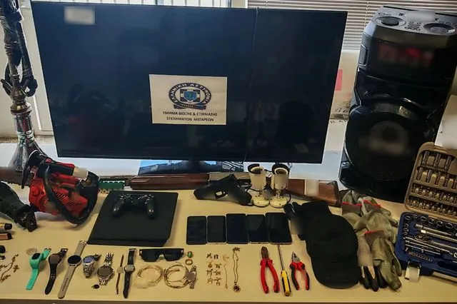 Σπείρα διέπραξε πλήθος κλοπών και ληστειών σε Δυτική Αττική, Στερεά και Δυτική Ελλάδα