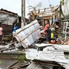 Εικόνες καταστροφής στη Μαδαγασκάρη από το πέρασμα του κυκλώνα Gezani