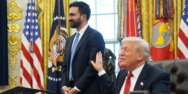 Συνάντηση Μαμντάνι - Τραμπ (αρχείου)