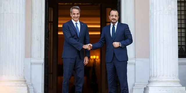 Κ. Μητσοτάκης και Ν. Χριστοδουλίδης