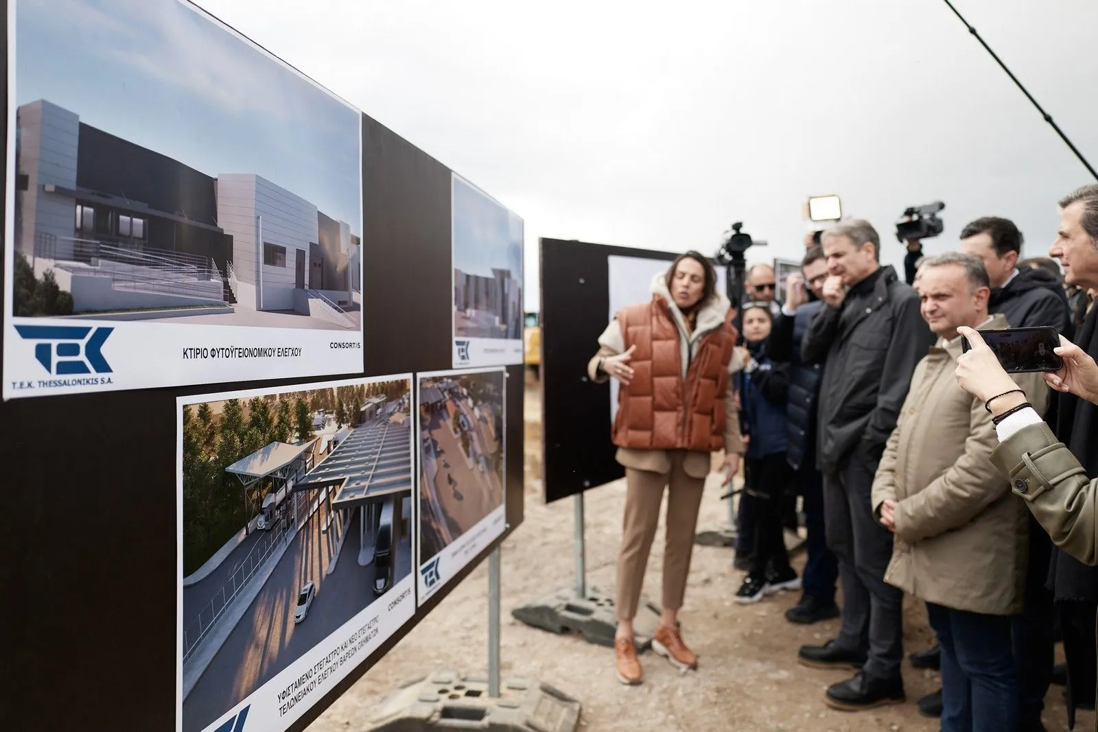 Ο Κυριάκος Μητσοτάκης στον Έβρο