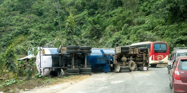 Τροχαίο ατύχημα στο Νεπάλ (φωτογραφία αρχείου)