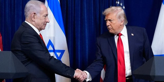 Μπέντζαμιν Νετανιάχου και Ντόναλντ Τραμπ