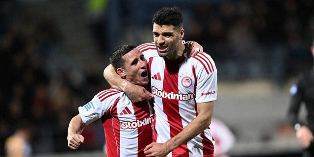 Αστέρας AKTOR – Ολυμπιακός 0-3: Οι ερυθρόλευκοι πάτησαν κορυφή με τριάρα στην Τρίπολη