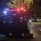 Ανατροπή τζιπ στου Παπάγου – Κλειστή η Κύπρου