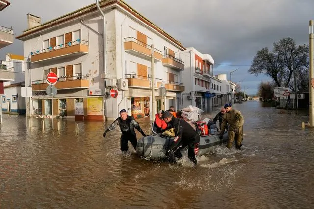 Πλημμύρες στην Πορτογαλία