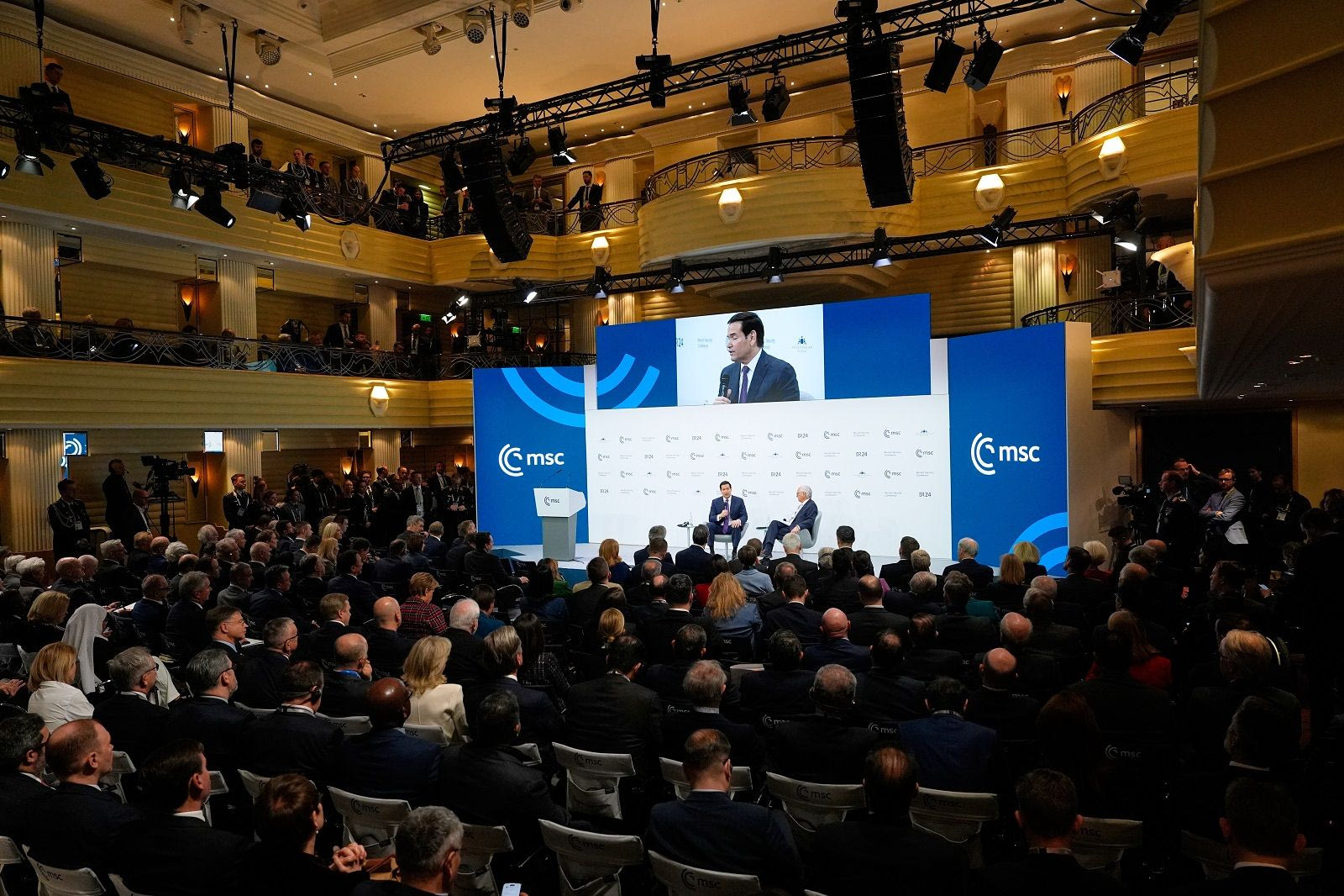 Ο Μάρκο Ρούμπιο στη Διάσκεψη του Μονάχου